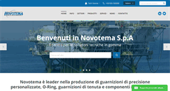 Desktop Screenshot of novotema.com