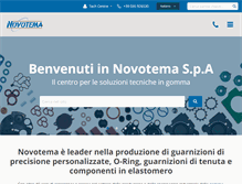 Tablet Screenshot of novotema.com